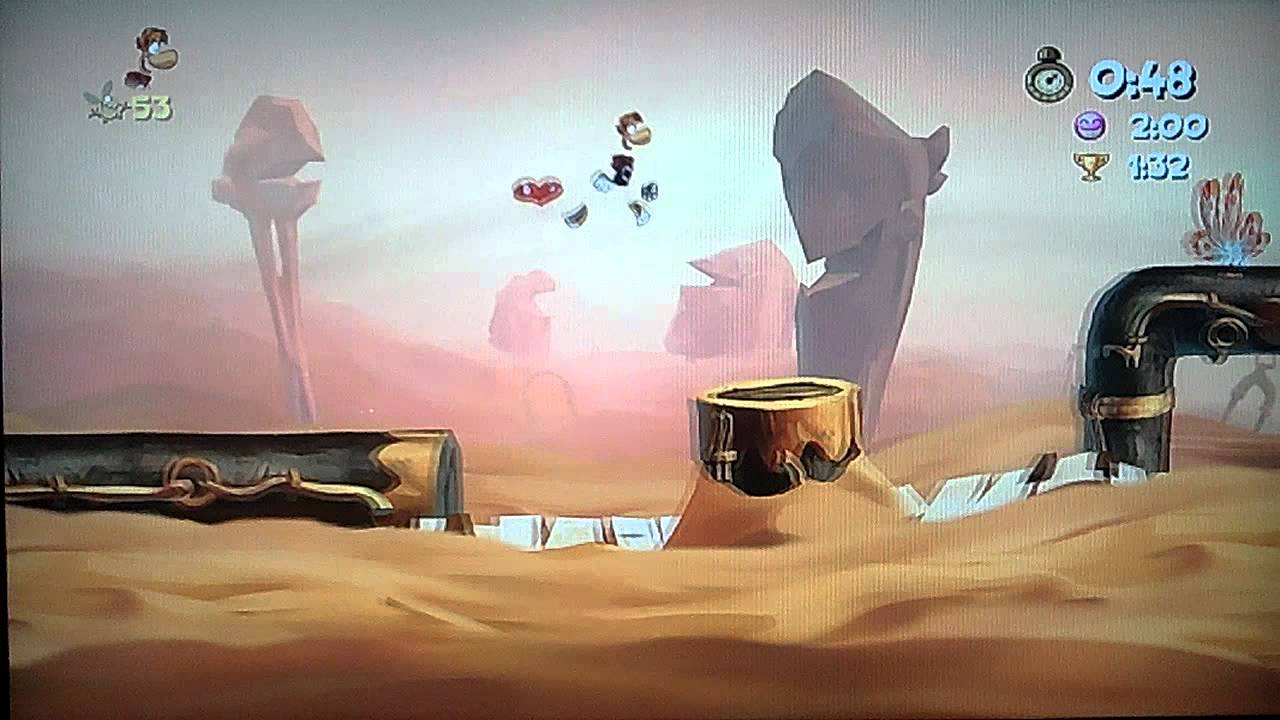 Rayman Origins "Best Original Score" Speed Challenge Trophy Playthrough