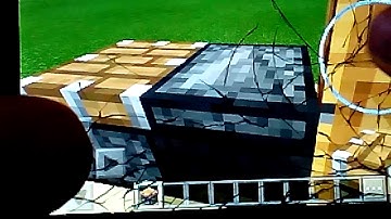 Minecraft PE tutorial observer block and stonecutter