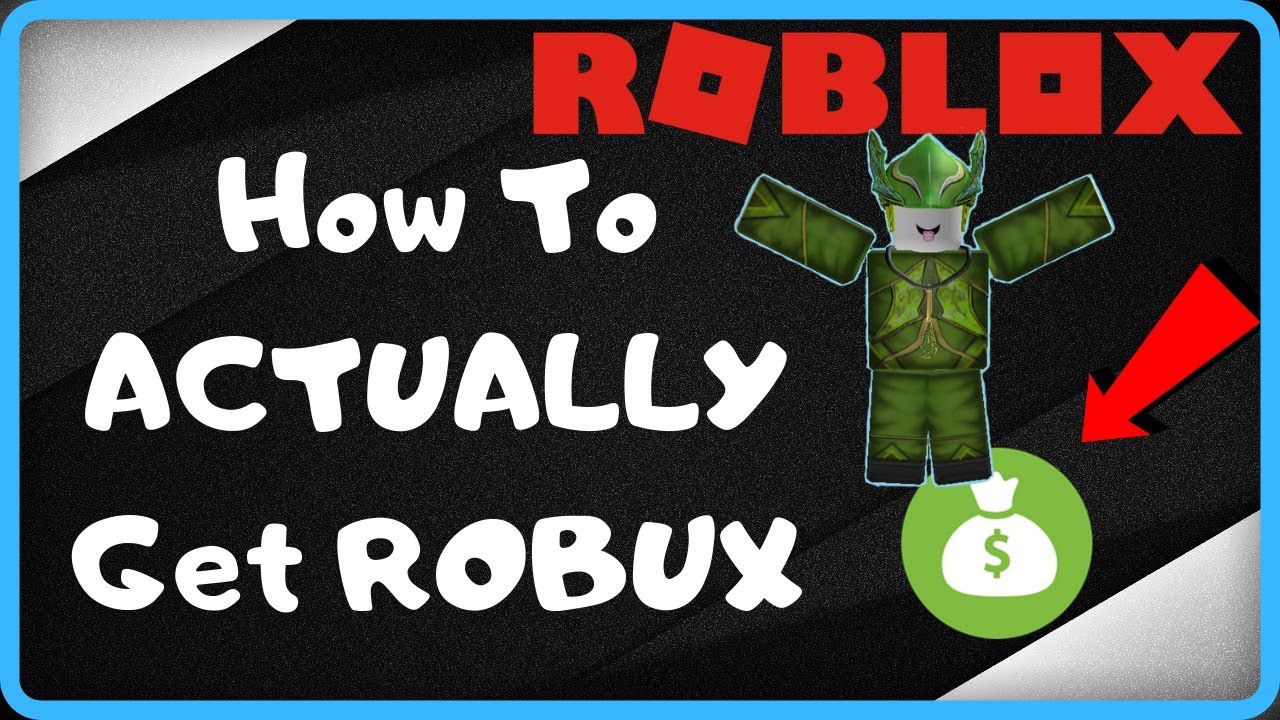 Roblox How To Actually Get Robux Youtube - roblox character wolf 5 ways to get robux
