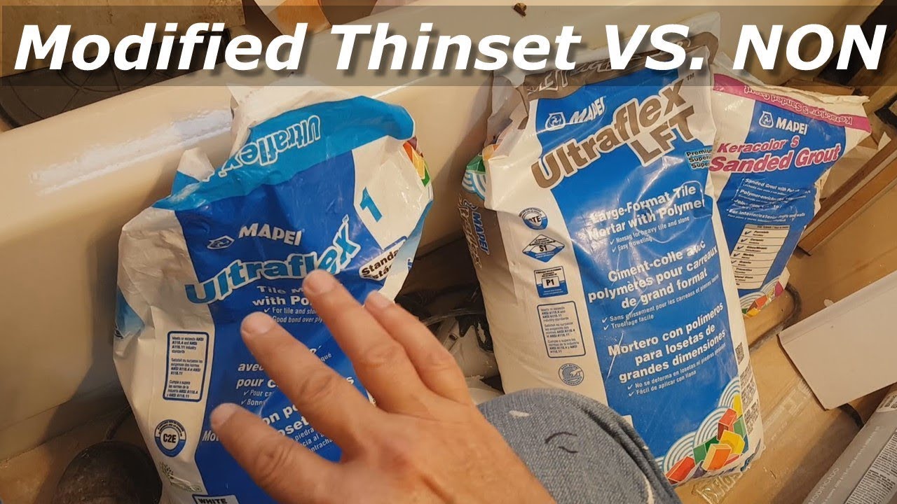 Modified Thinset Vs Unmodified Thinset Explained How To Choose