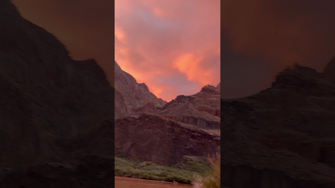 Grand Canyon at sundown 