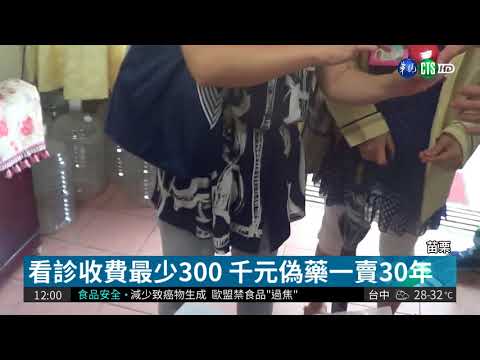 國術館自製消炎藥 違法販賣30年| 華視新聞 20180413
