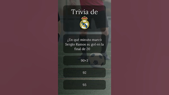 ⚽ ¿Eres fanático del Real Madrid?