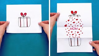 Timestamps: 0:42 diy paper flowers to decorate walls 1:21 ribbon roses
2:49 pop-up card for a gift 4:22 how wrap candies 6:32 greet...