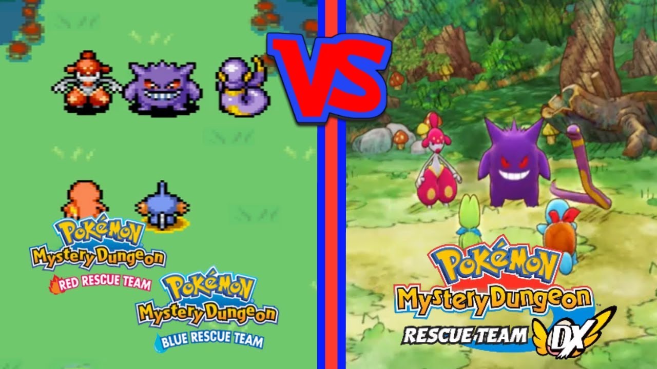 Team Meanies Boss Fight Comparison! Pokemon Mystery Dungeon Rescue Team