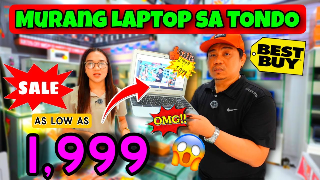 BILIHAN NG MURANG WINDOWS LAPTOP SA TONDO | PANG NEGOSYO | GOOD FOR  STUDENT | URBAN WANDER
