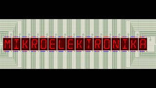 Writing MIKROELEKTRONIKA on 16 16-segment LED displays via I2C | mikroC pro for dsPIC