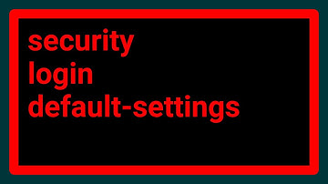What is the default username and password for SonarQube?