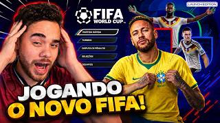 JOGANDO O NOVO FIFA OFICIAL!! COMO ESTÁ O JOGO!?