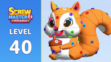 Screw Master 3D: Match & Solve Level 40