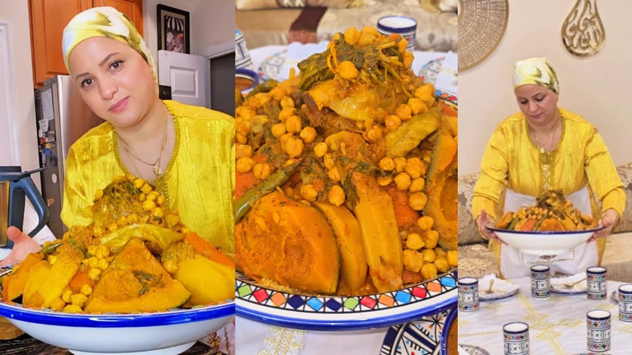 طريقة تحضير الكسكس المغربي بالترموميكس مع جميع الاسرار باش يجيك المرق خاتر و لذيذ