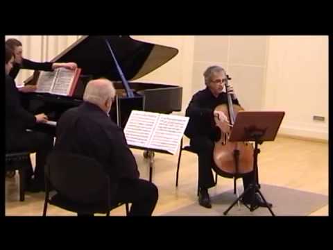 J.N Hummel piano trio G dur, 2nd Mov., Martin Levický-piano,Ewald Danel violin,Ján Slávik-cello