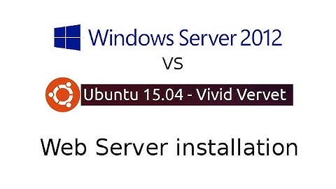 WebServer installation race: Ubuntu 15.04 vs Windows 2012 Core R2