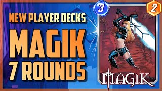 Match Highlights New Player Deck Magik  - Marvel Snap