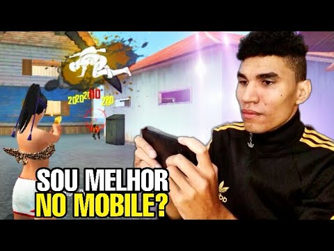 ASMR FREE FIRE - JOGUEI NO CELULAR DEPOIS DE MUITO TEMPO SEM JOGAR NO MOBILE!!