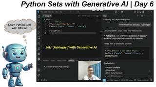 SET in Python  with Generative AI : Python for Beginners- Day 6