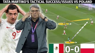How Pressing Dominated Mexico’s Battle With Poland | Mexico vs Poland 0-0 | Tactical Analysis