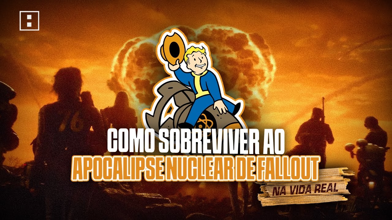 COMO SOBREVIVER ao APOCALIPSE NUCLEAR de FALLOUT na VIDA REAL!?