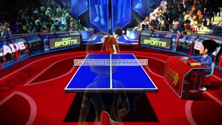 kinect sports xbox 360 ping pong 2