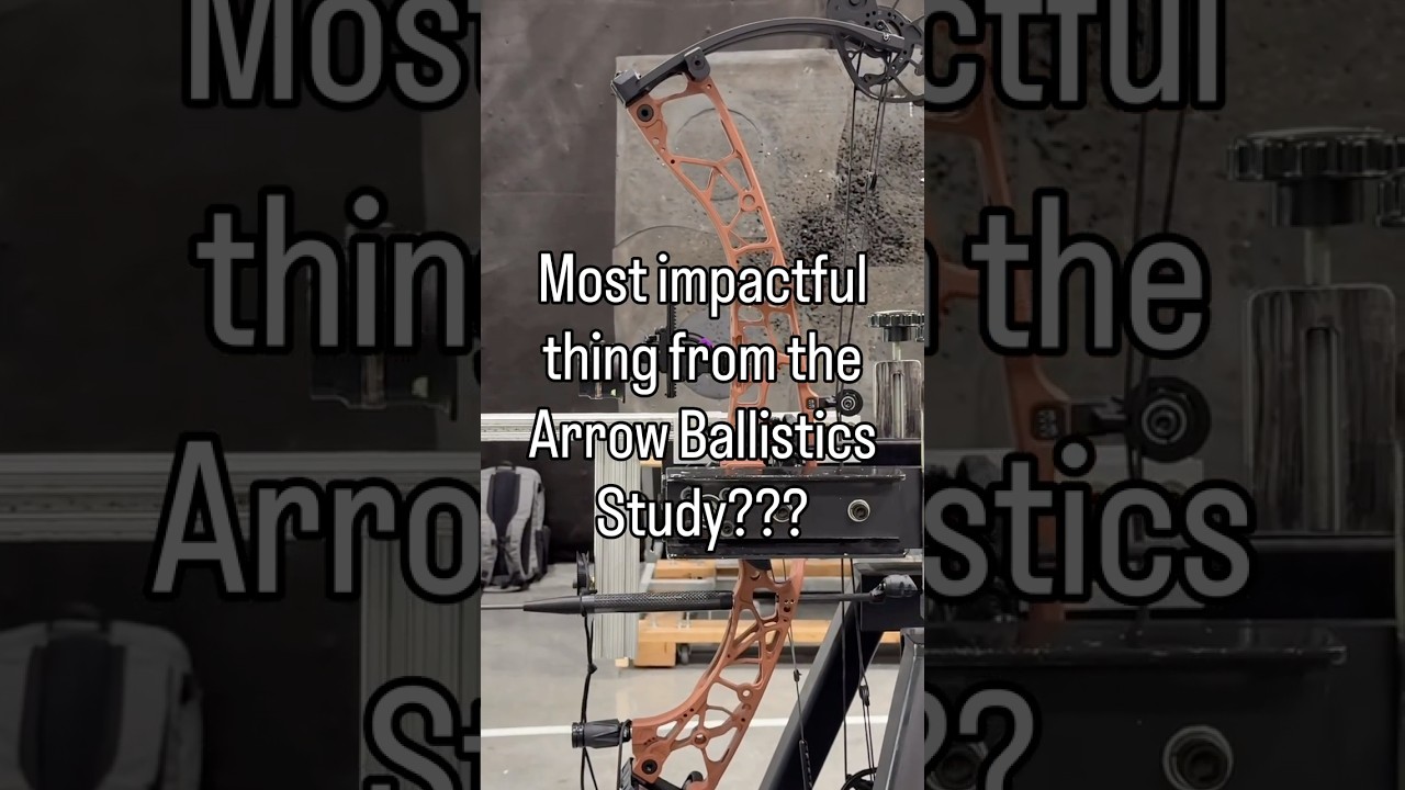 One of the most impactful things from the Arrow Ballistics Study