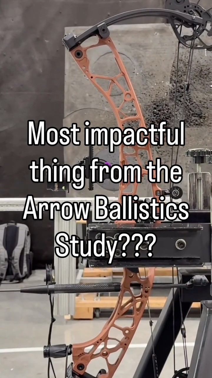 One of the most impactful things from the Arrow Ballistics Study