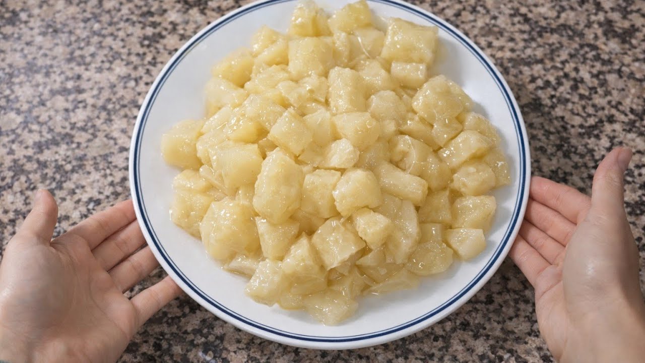 اللفت المحفور  مفور أكلة تقليدية بزيت العود طريقه جد سهلة 😋