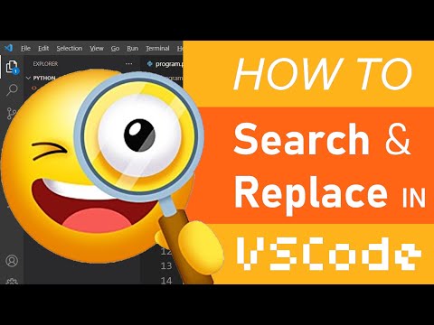 How To Search And Replace In VSCode (Visual Studio Code)