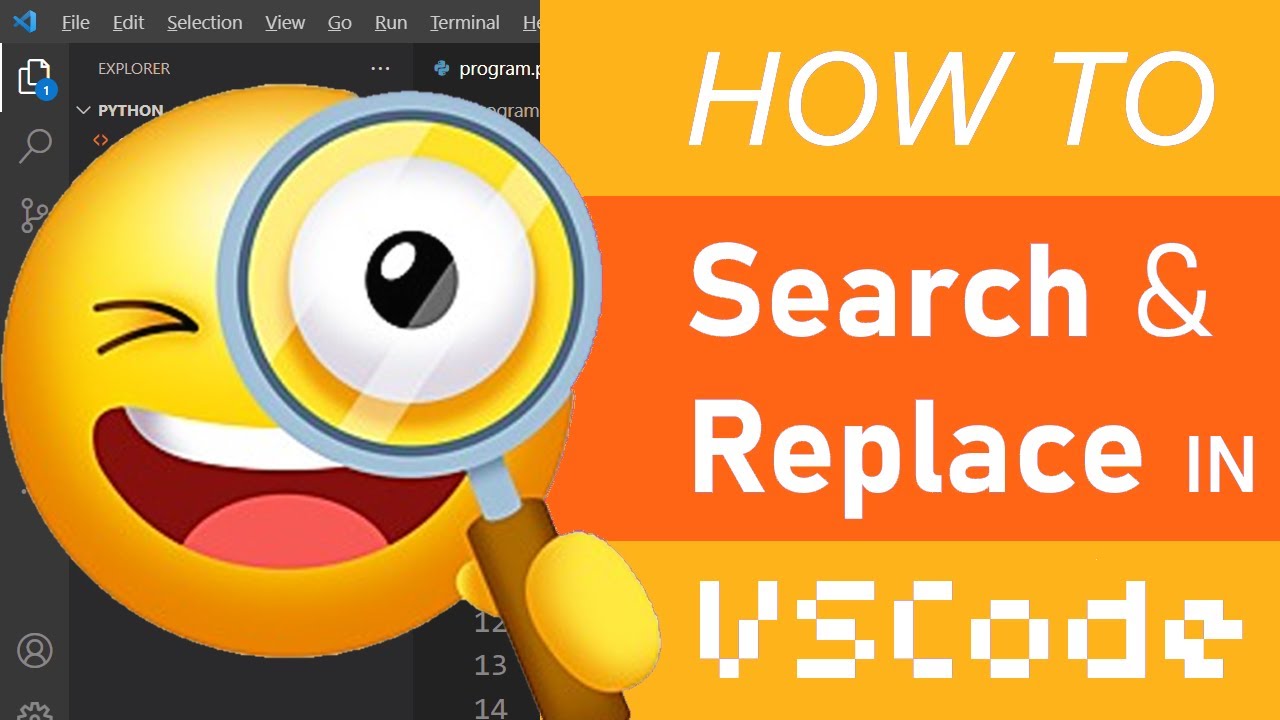 How To Search And Replace In VSCode (Visual Studio Code) - YouTube