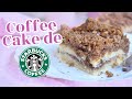 LA RECETA DEL COFFEE CAKE DE STARBUCKS, DELICIOSA! - AnnasPasteleria