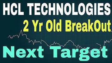 BIG BREAKOUT IN HCL TECHNOLOGIES, KNOW THE NEXT TARGET 🎯 !