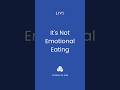 Stop Blaming Yourself. Binging is Biochemical. #EmotionalEating #BingeEating