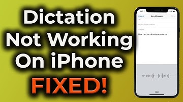 How to Fix Dictation Not Working On iPhone After iOS 16 Update || Apple info