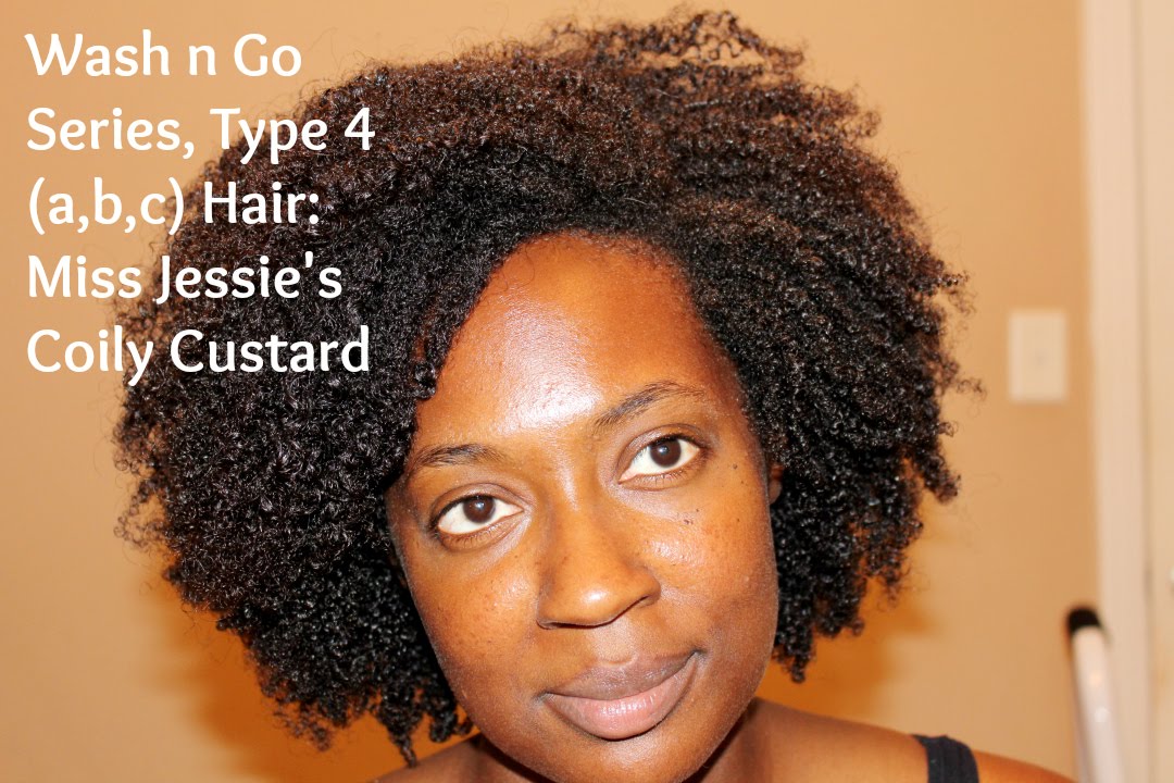 Miss Jessie S Coily Custard Wash N Go Series Type 4 Natural