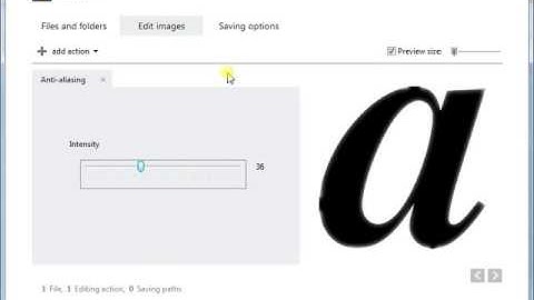 Apply anti-aliasing to images