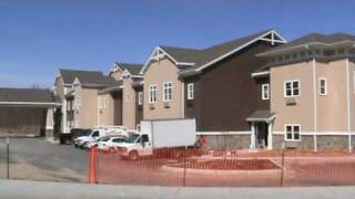 Coventry Assisted Living Construction Tour, Dementia Care and Assisted Living Entrances 3/12/09