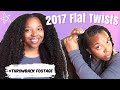 3 YEARS AGO!!😲 | How I FLAT TWIST my NATURAL HAIR | EASY PROTECTIVE STYLE | #Throwback Video