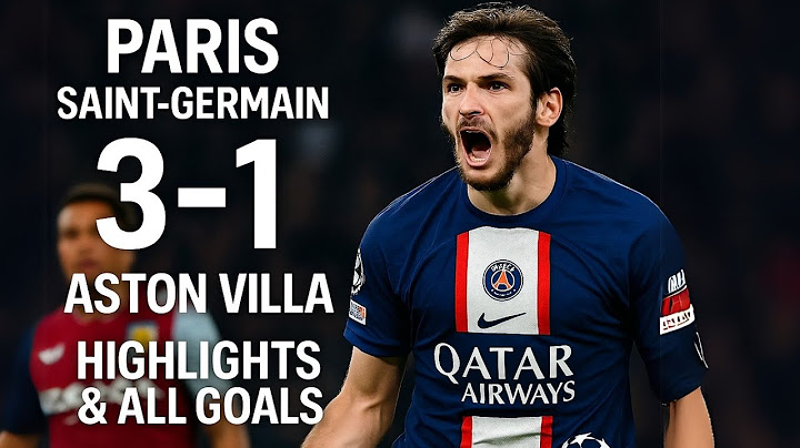 Paris Saint Germain 3 1 Aston Villa  Highlights & All Goals  UEFA Champions League 2025