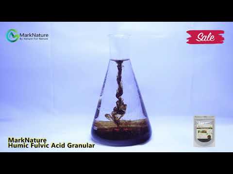 MarkNature Humic Fulvic Acid Dissolution Process - video from MarkNature