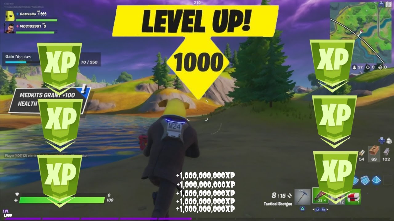 FORTNITE FREE XP GLITCH!! 100 REAL WORKING!! 2+ FREE LEVELS!! YouTube