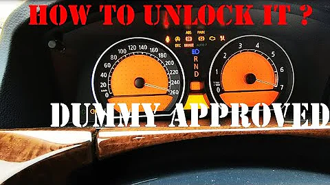 BMW e65 e66 745i 750i  - HOW To Unlock and USE the HIDDEN CLUSTER MENU! [OPTIONS review]