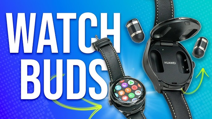 HUAWEI WATCH BUDS Hands-On (deutsch): Klingt komisch, aber … ganz gut -  YouTube