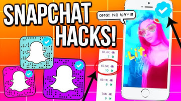 11 NEW HIDDEN SNAPCHAT LIFE HACKS!! CHANGE YOUR SNAPCODE COLOR + MORE! Nichole Jacklyne