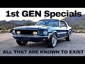 All of the 1st Generation Special Edition Mustangs in 1 video