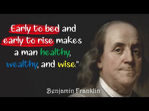 Video: Wie was Benjamin Franklin en wat het hy gedoen?