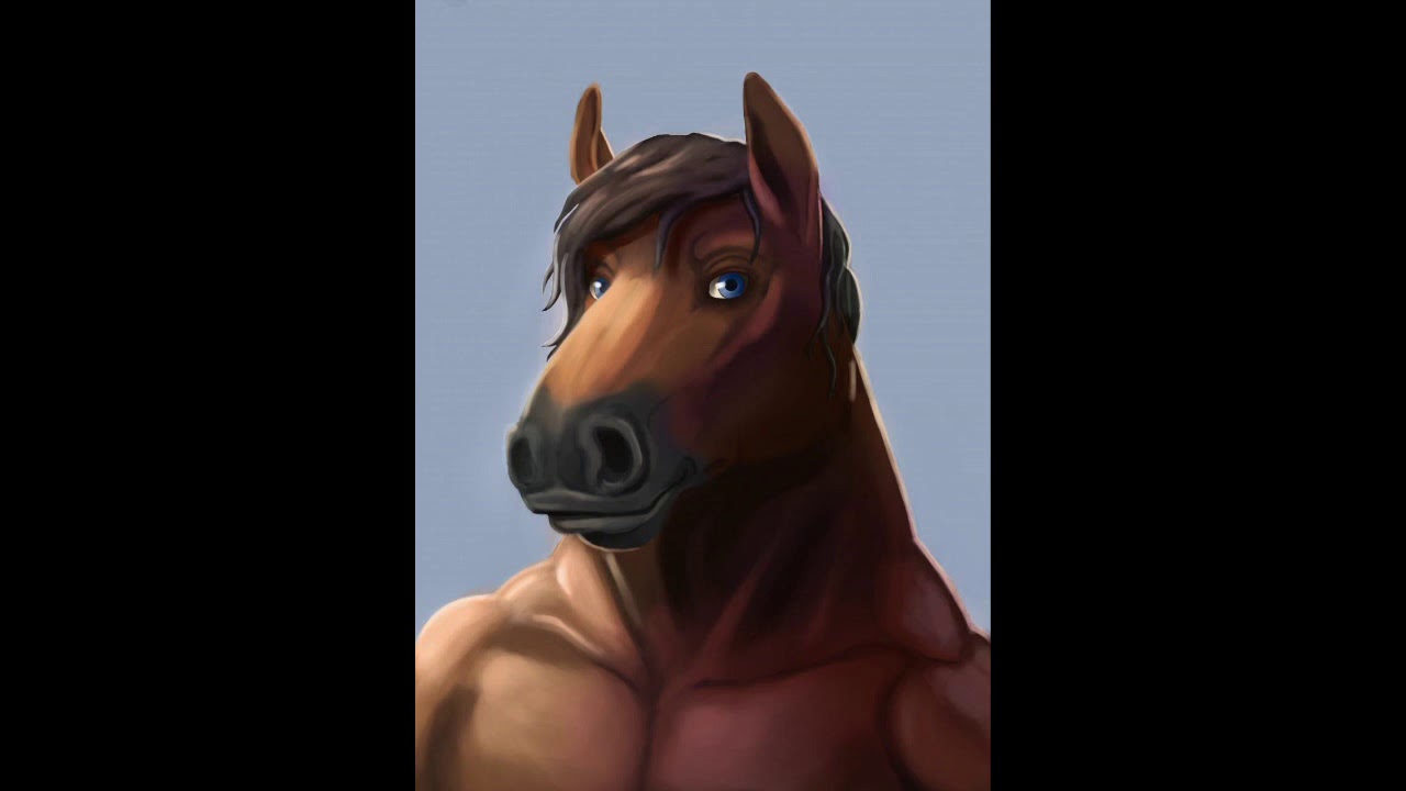 buff horse - YouTube