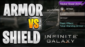 Defense Equipment Armor or Shield [ Which is Better? ] Game Mechanics | Infinite Galaxy