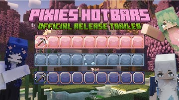 The Faye Pixies: Hotbar & GUI Packs - Official Minecraft Bedrock & Java Reveal Trailer