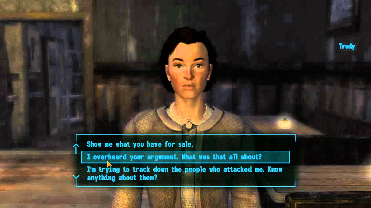 Fallout New Vegas 010 TRUDY - YouTube