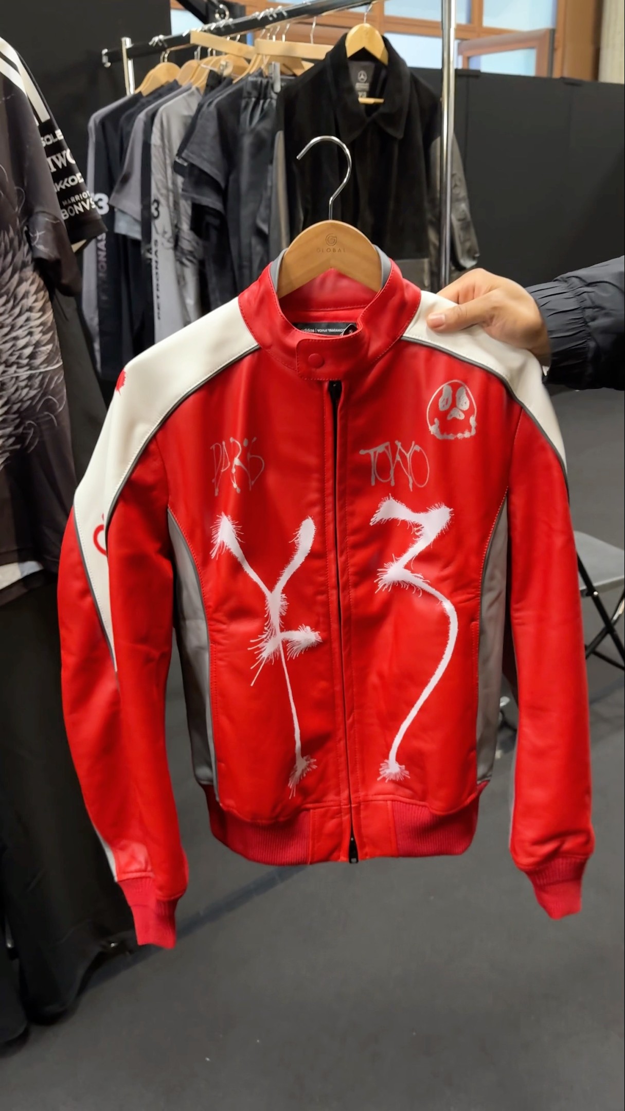Adidas Y-3 FW26 X Chito Leather Jacket - YouTube