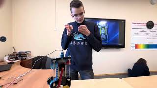 Vidaus degimo variklio modelis.